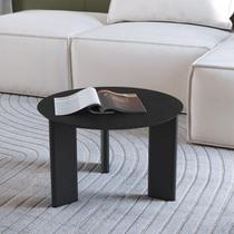 Mesa de Centro Orgânica Chanfrado Pé Madeira Complementos