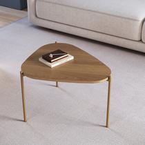 Mesa de Centro Orgânica Pé Metal Complementos