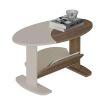 Mesa de Centro Oval Isis Pinho e Off White