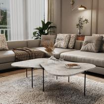 Mesa de Centro Palheta 100% MDF 130x 65x 30