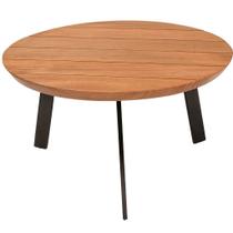 Mesa de Centro Panamá com Pés de Alumínio e Tampo de Madeira Maciça - Design Moderno e Sofisticado Mesa de Centro Panamá com Pés de Alumínio e Tampo de Madeira Maciça - Design Moderno e Sofisticado