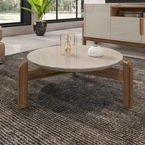 Mesa De Centro Para Sala 006008 Off White Cedro DCASA