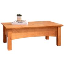 Mesa de Centro para Sala de Estar 100% Madeira Maciça Bella Mesa de Centro para Sala de Estar 100% Madeira Maciça Bella