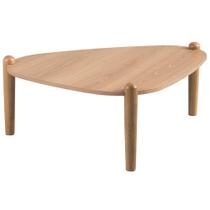 Mesa de Centro Para Sala de Estar Pés Madeira Baixa Trium A03 Hanover Roble - Lyam Decor Mesa de Centro Para Sala de Estar Pés Madeira Baixa Trium A03 Hanover Roble - Lyam Decor