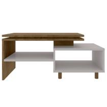 Mesa De Centro Para Sala Lima 90 Cm Bechara Off White