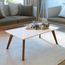 Mesa De Centro Para Sala Off White Classic Imcal