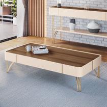 Mesa de Centro Para Sala Pés de Aço Irena H01 - D'Rossi