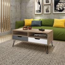 Mesa de Centro Pés Metálicos Estocolmo