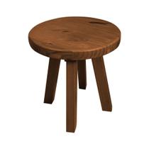 Mesa de Centro Pratic Madeira Maciça Castanho