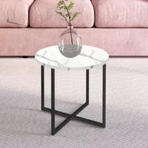 Mesa De Centro Redonda 50Cm - Artesano