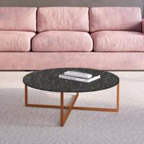 Mesa De Centro Redonda 50Cm - Artesano