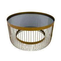Mesa de Centro Redonda Metal Aramado Design Moderno Circulo Mesa de Centro Redonda Metal Aramado Design Moderno Circulo