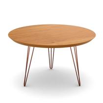 Mesa de Centro Redonda Pés de Ferro 67 x 67 x 38 Evolution Patrimar Cinamomo Mesa de Centro Redonda Pés de Ferro 67 x 67 x 38 Evolution Patrimar Cinamomo