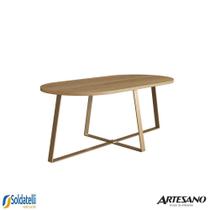 Mesa de centro retangular 90 cm em aço carbono 27941 várias cores - artesano Mesa de centro retangular 90 cm em aço carbono 27941 várias cores - artesano