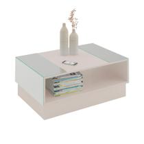 Mesa de Centro Retangular Detroit Off White