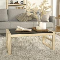 Mesa de Centro Retangular Madeira Maciça Guará Yescasa