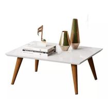 Mesa de Centro Retangular Para Sala de Estar em MDF