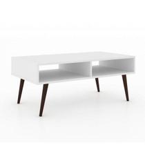 Mesa de Centro Retrô 2 Nichos RT 3064 Branco Mesa de Centro Retrô 2 Nichos RT 3064 Branco