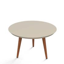 Mesa de Centro Retrô Pés Palito Luna 59 Patrimar Off White Mesa de Centro Retrô Pés Palito Luna 59 Patrimar Off White