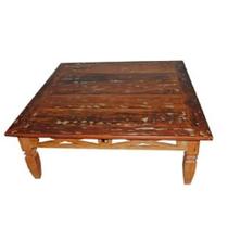 Mesa De Centro Richard Em Madeira De Demolição - Cód 374