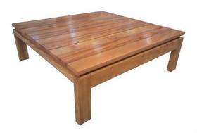 Mesa de Centro Rústica Nogueira em Madeira de Demolição - Cód 2371 Mesa de Centro Rústica Nogueira em Madeira de Demolição - Cód 2371