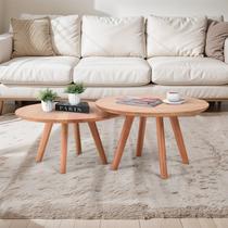 Mesa de Centro Sabrina 35cm X 60cm Bege Natural