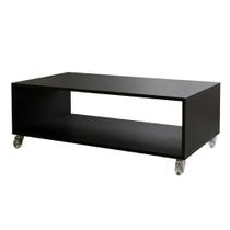 Mesa de Centro Sala Consultório Com Rodinhas 45x90x50cm MDF Mesa de Centro Sala Consultório Com Rodinhas 45x90x50cm MDF