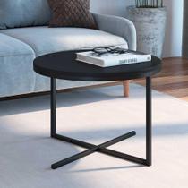 Mesa de Centro Sala Redonda Industrial Estilo Volpi 36 cm Mesa de Centro Sala Redonda Industrial Estilo Volpi 36 cm