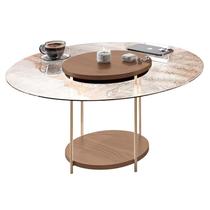 Mesa de Centro Sky com Tampo de Vidro Castanho HB Móveis