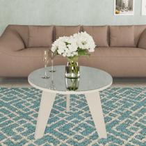 Mesa de Centro Tampo com Espelho Pés em MDF Espanha Mesa de Centro Tampo com Espelho Pés em MDF Espanha