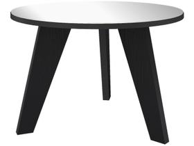 Mesa de Centro Tampo com Espelho Pés em MDF Espanha Preto Mesa de Centro Tampo com Espelho Pés em MDF Espanha Preto