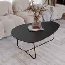 Mesa de Centro Trude Organica 35cm x 90cm x 60cm Preto Mesa de Centro Trude Organica 35cm x 90cm x 60cm Preto