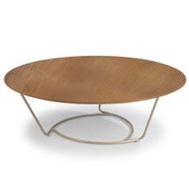 Mesa de Centro Verbena Aço Carbono Dourado Mesa de Centro Verbena Aço Carbono Dourado