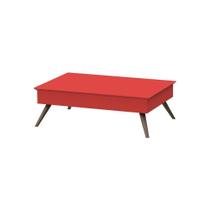 Mesa De Centro Vermelho - Pinoquio