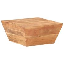 Mesa de centro vidaXL V en forma de V cuadrada de madera maciza de acacia marrón Mesa de centro vidaXL V en forma de V cuadrada de madera maciza de acacia marrón