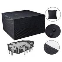 Mesa de Churrasco e Cadeira com Capa Impermeável 210D - Uso Externo