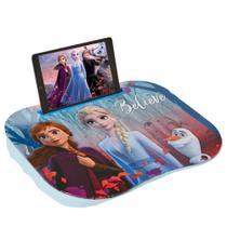 Mesa de colo Disney Frozen 2 Girls com suporte para tablet e travesseiro