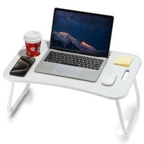 Mesa de colo ZEAPTAC dobrável 60x40x28 cm com porta-copos Mesa de colo ZEAPTAC dobrável 60x40x28 cm com porta-copos