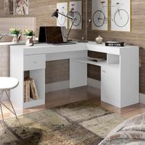 Mesa de computador caemmun nilo branco