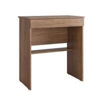 Mesa de Computador e Notebook Home Office Vitoria Cor Canela - PRADO MOVEIS Mesa de Computador e Notebook Home Office Vitoria Cor Canela - PRADO MOVEIS