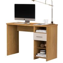 Mesa de Computador Escrivaninha com Gaveta para Quarto Escritorio Recepcao Consultorio Duna Wood Giga Moveis Mesa de Computador Escrivaninha com Gaveta para Quarto Escritorio Recepcao Consultorio Duna Wood Giga Moveis