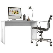 Mesa De Computador Gávea Escrivaninha Escritório Cor Branco