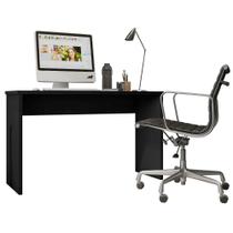 Mesa De Computador Gávea Escrivaninha Escritório Cor Preto