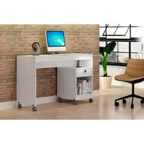 Mesa de Computador Giga 1 Gaveta e Pés Rodízios Valdemóveis