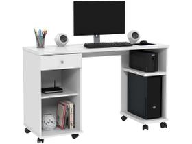 Mesa de Computador Million Branco - Patrimar Móveis Mesa de Computador Million Branco - Patrimar Móveis