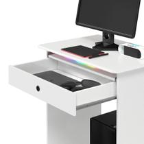 Mesa De Computador Prática 1 Gaveta - Ej Móveis