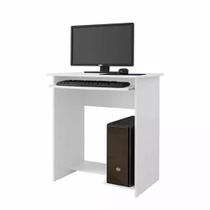 Mesa de Computador Prática 6300 Escrivaninha Quarto Branco