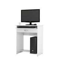 Mesa de Computador Pratica com Gaveta Branco - EJ Móveis Mesa de Computador Pratica com Gaveta Branco - EJ Móveis
