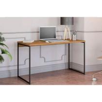 Mesa de Computador Solteiro Industrial LI003 Freijo/Preto - Kappesberg