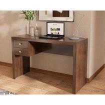 Mesa de Computador Solteiro ME-4123 c/ 2 Gavetas Rústico - Tecno Mobili Mesa de Computador Solteiro ME-4123 c/ 2 Gavetas Rústico - Tecno Mobili